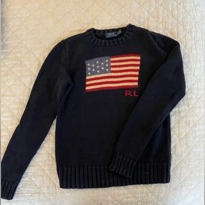 Women’s Ralph Lauren POLO Flag Sweater